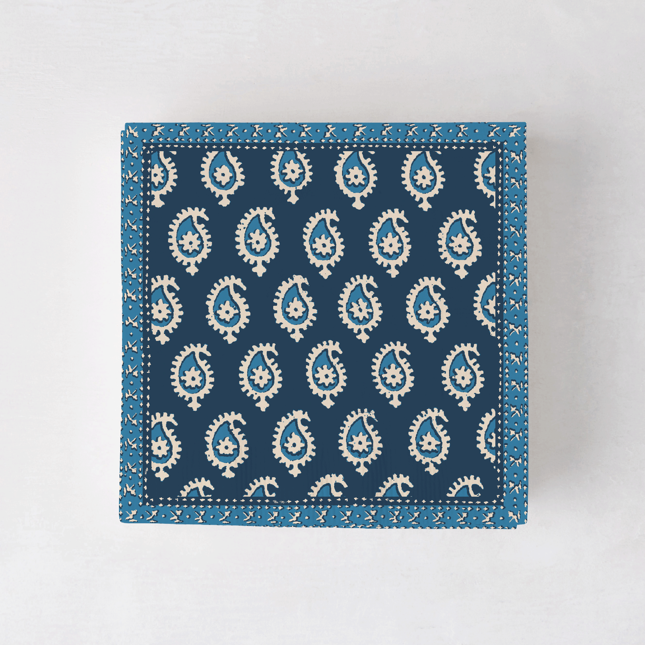 Peter Dunham + Hudson Grace Janpath and Fez Cocktail Napkins, Set of 50