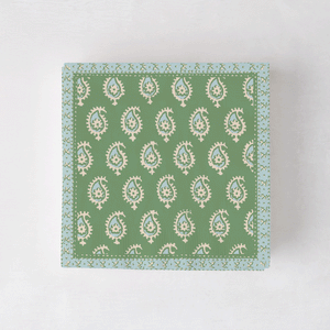 Pre-Order Peter Dunham + Hudson Grace Janpath and Fig Leaf Cocktail Napkins, Set of 50
