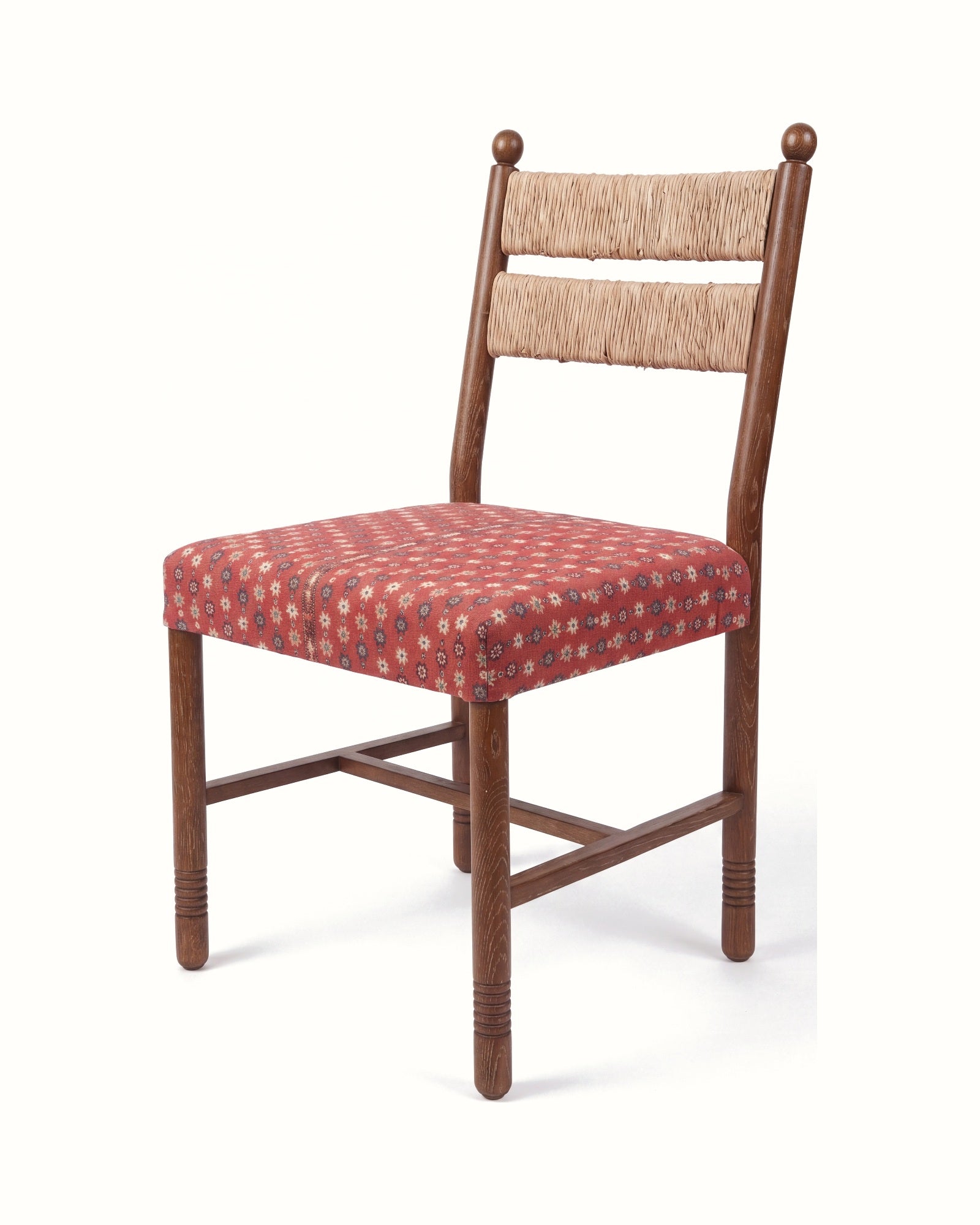 Isabella Rush Back/Upholstered Seat Dining Chair