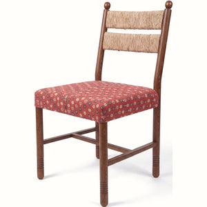 Isabella Rush Back/Upholstered Seat Dining Chair