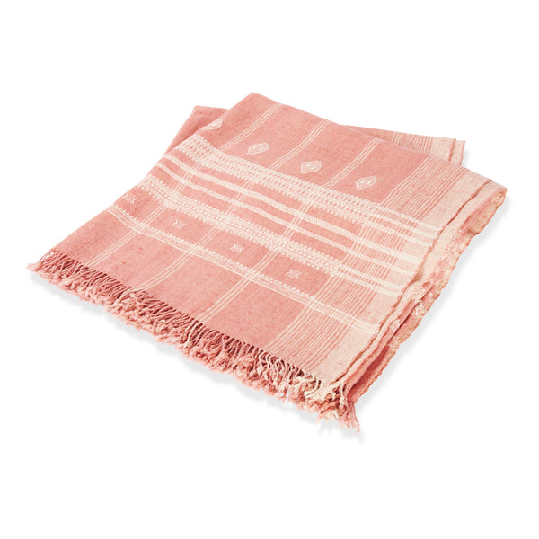 Original Indian Bedcover in Pink