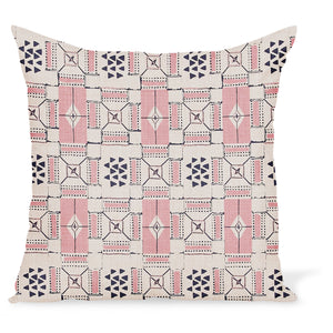 Peter Dunham Textiles Mogador in Pink/Indigo Pillow