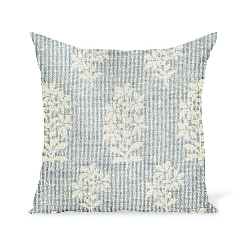 Peter Dunham Textiles Outdoor Asha in Sky Pillow