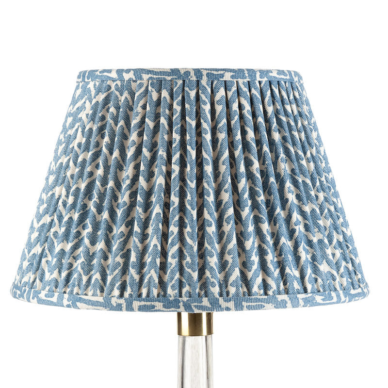 Fermoie Lampshade in Blue Rabanna