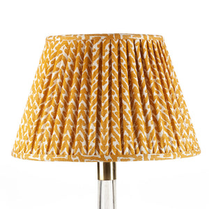 Fermoie Lampshade in Yellow Rabanna