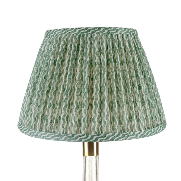 Fermoie Lampshade in Green Popple