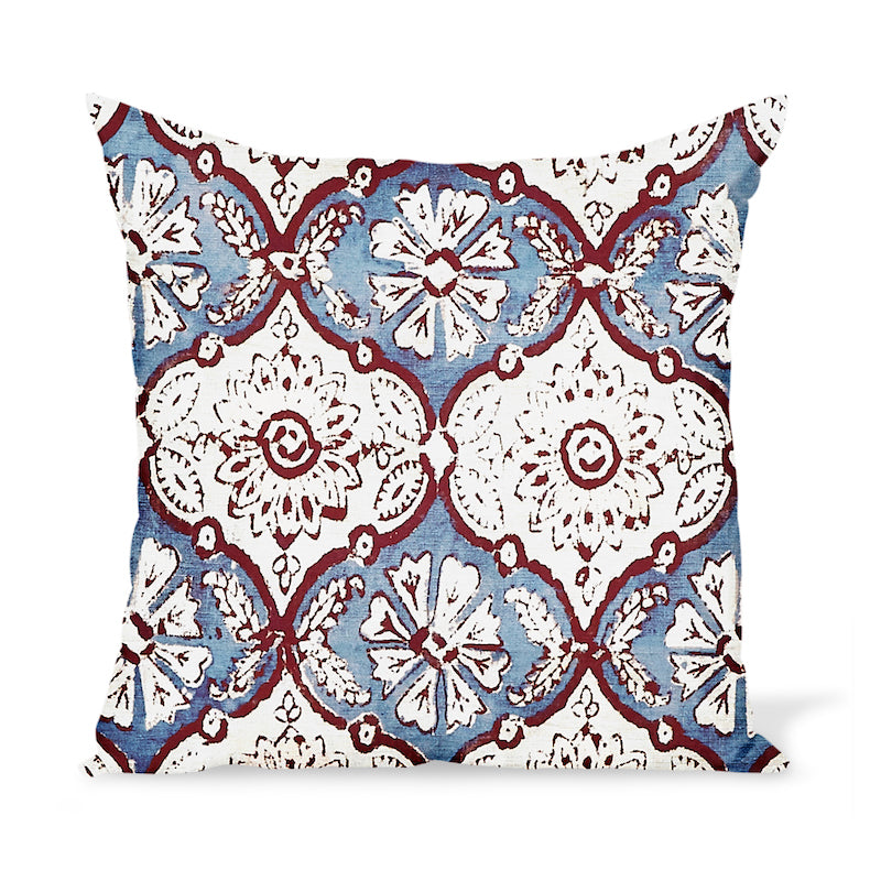 Peter Dunham Textiles Minnie Maharani in Opal Pillow