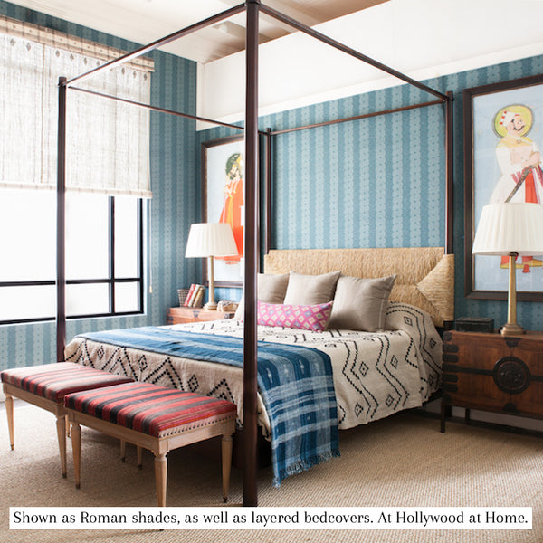 Original Indian Bedcover in Brown