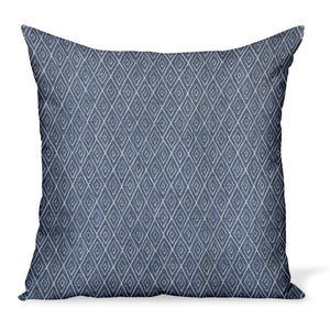 Peter Dunham Textiles Atlas in Indigo Pillow