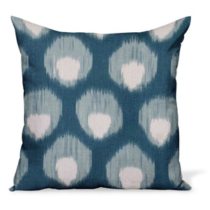 Peter Dunham Textiles Bukhara in Blue/Blue Pillow